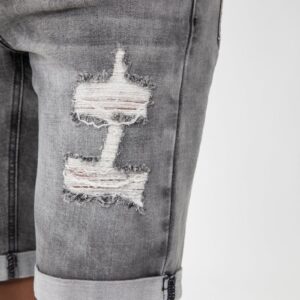 Gescheurde denim short