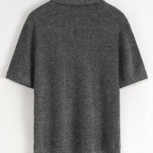 Effen poloshirt met korte mouwen