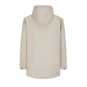 Halflange parka met capuchon