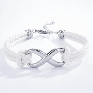 Armband cuir et acier