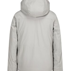 Korte verwarmde parka jas