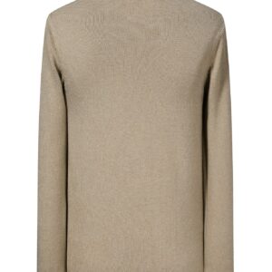 Zachte en gevlekte fijn gebreide trui