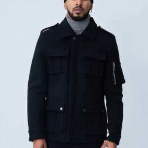 Officiersjas met meerdere zakken