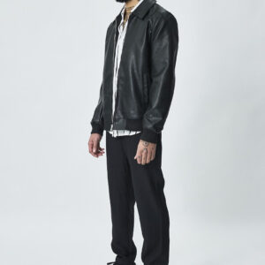 Bomberjack met overhemdkraag