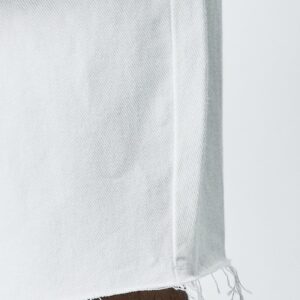 Basic rechte jeansshort