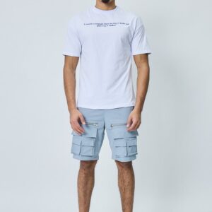 Oversized T-shirt met bandanaprint