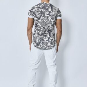 T-shirt met bloemenprint