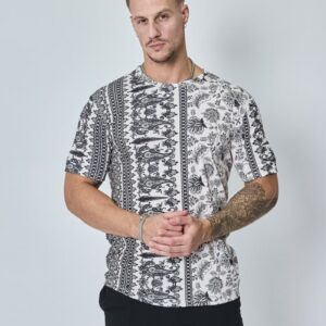 T-shirt met bloemenprint