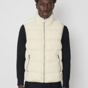 Gewatteerde mouwloze jas