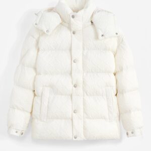 Kort effen gewatteerd jack