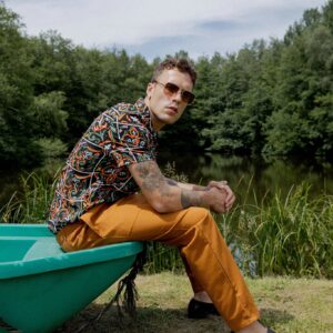 Casual overhemd met bloemenprint