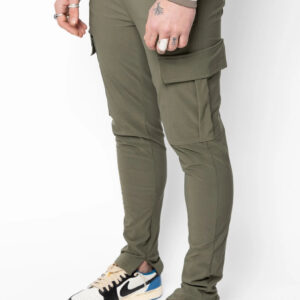 Verstelbare broek met trekkoord in de taille