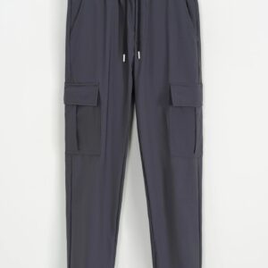 Verstelbare broek met trekkoord in de taille