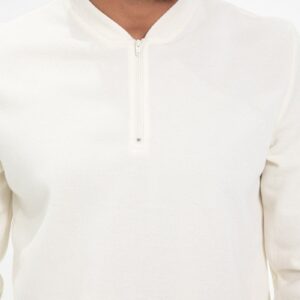 Effen poloshirt met lange mouwen
