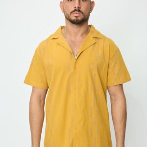 Shirt met korte mouwen en patroon