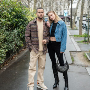 Effen rechte joggingbroek