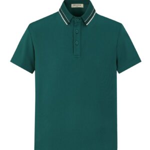 Effen poloshirt met korte mouwen