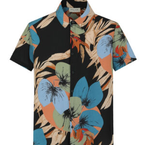 Kort mouwen bloemenshirt