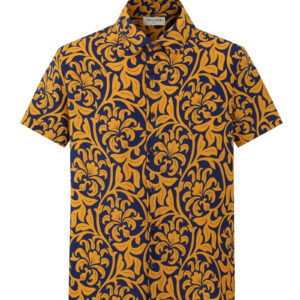 Shirt met korte mouwen en bloemenpatronen