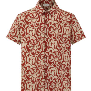 Shirt met korte mouwen en bloemenpatronen