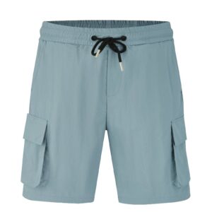 Effen shorts met elastische taille