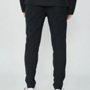 Effen chinobroek met rits