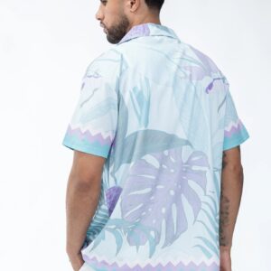 Elegant overhemd met pastelprint