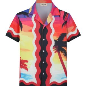 Wave-shirt en zonsondergang