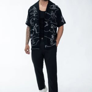 Overhemd met korte mouwen