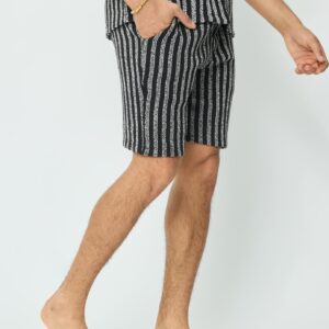 Gestreepte korte broek