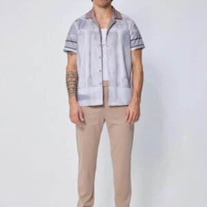 Shirt met korte mouwen en patroon