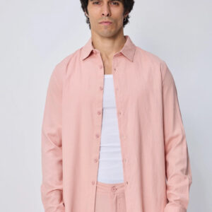 Effen overhemd met lange mouwen