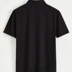 Effen poloshirt met korte mouwen