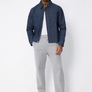 Gestreept jasje zonder capuchon