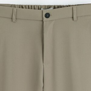 Effen broek met normale pasvorm