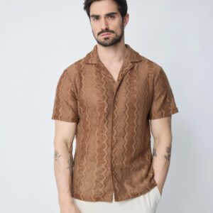 Overhemd met korte mouwen