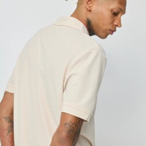 Effen poloshirt met korte mouwen