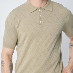 Poloshirt met patroon