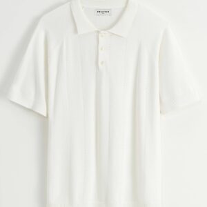 Effen poloshirt met korte mouwen
