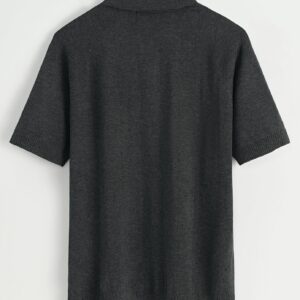 Effen poloshirt met korte mouwen