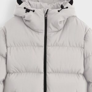 Effen kort gewatteerd jack