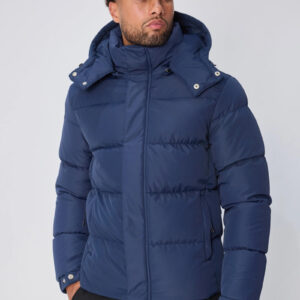 Effen kort gewatteerd jack