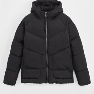 Effen jasje met capuchon