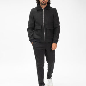 Bomberjack met moumute kraag