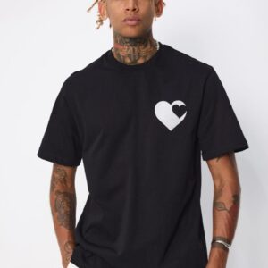 T-shirt met patroon op de voorkant