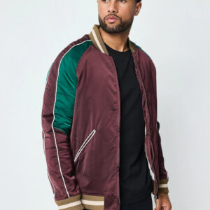 Tweekleurig bomberjack