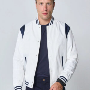 Tweekleurig bomberjack