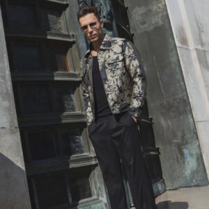 Jas met lange mouwen