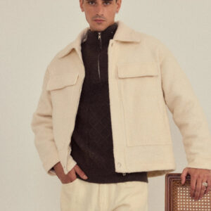 Effen jasje met capuchon