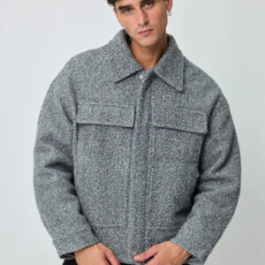 Effen jasje met capuchon